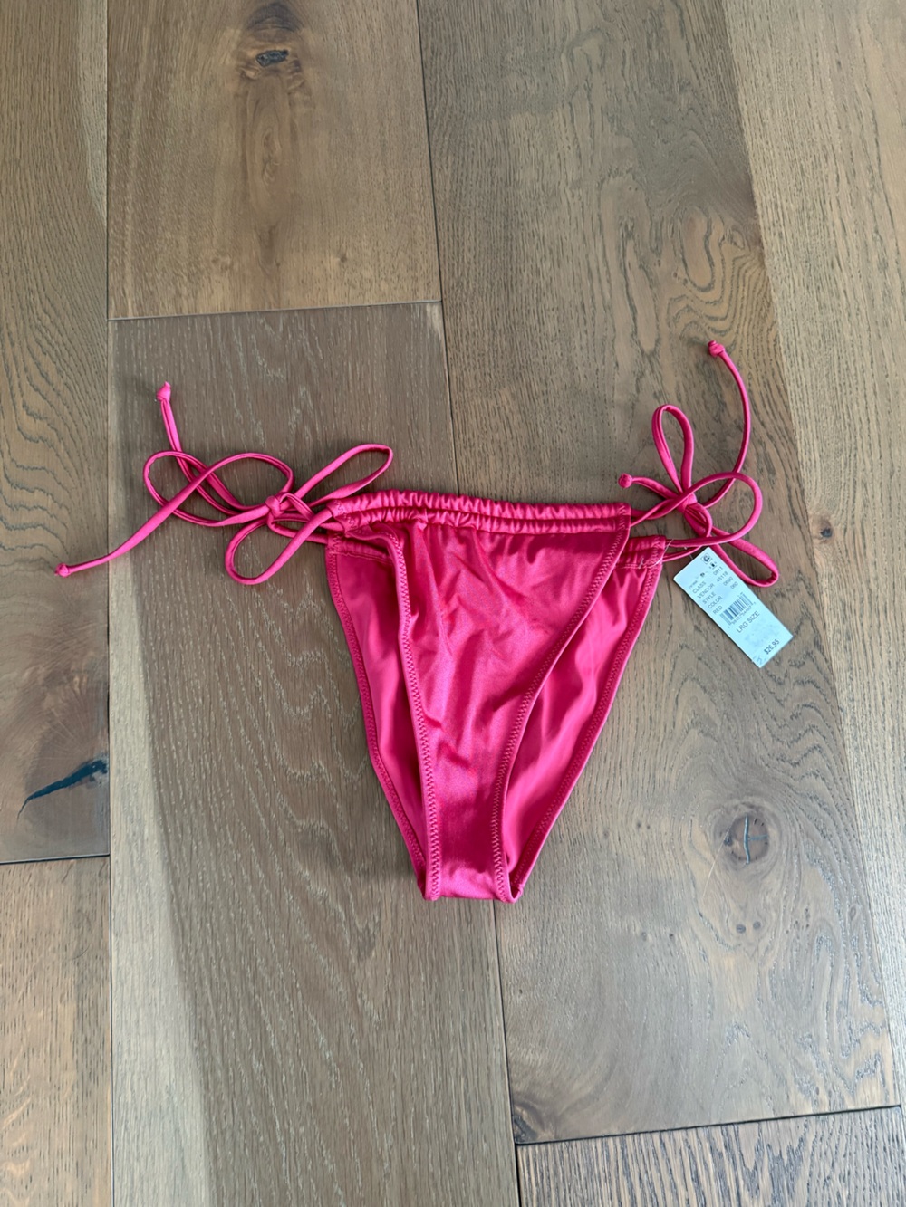 PacSun Hot Pink String Bikini Bottoms
